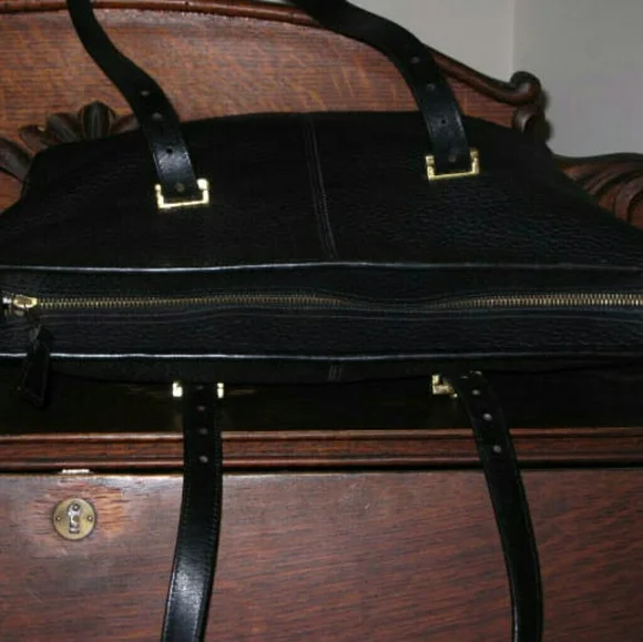 Vintage Dooney & Bourke East/West metro tote - Picture 6 of 8